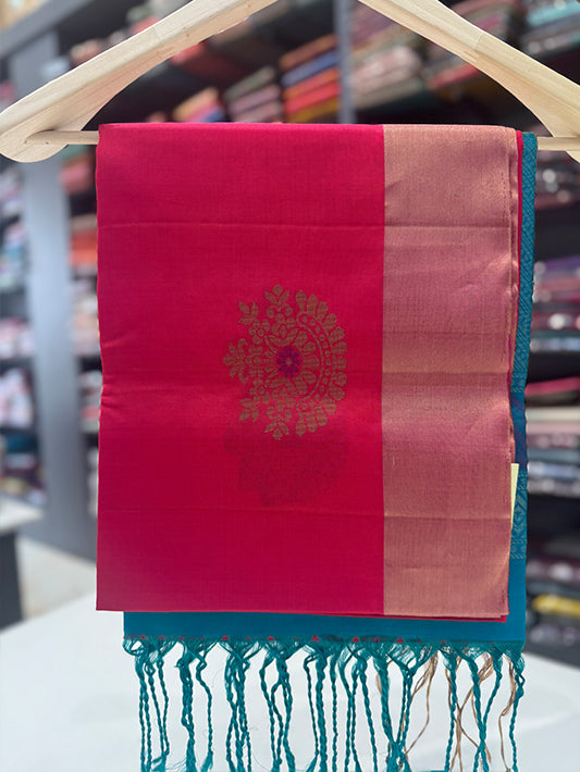 Handloom soft silk saree