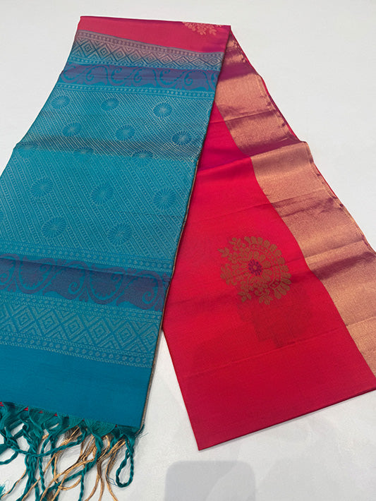 Handloom soft silk saree