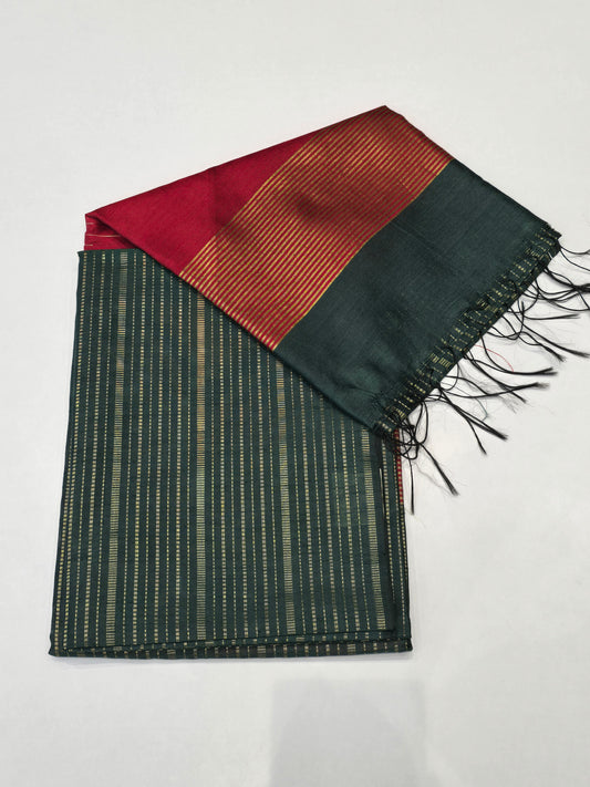 Raw silk saree